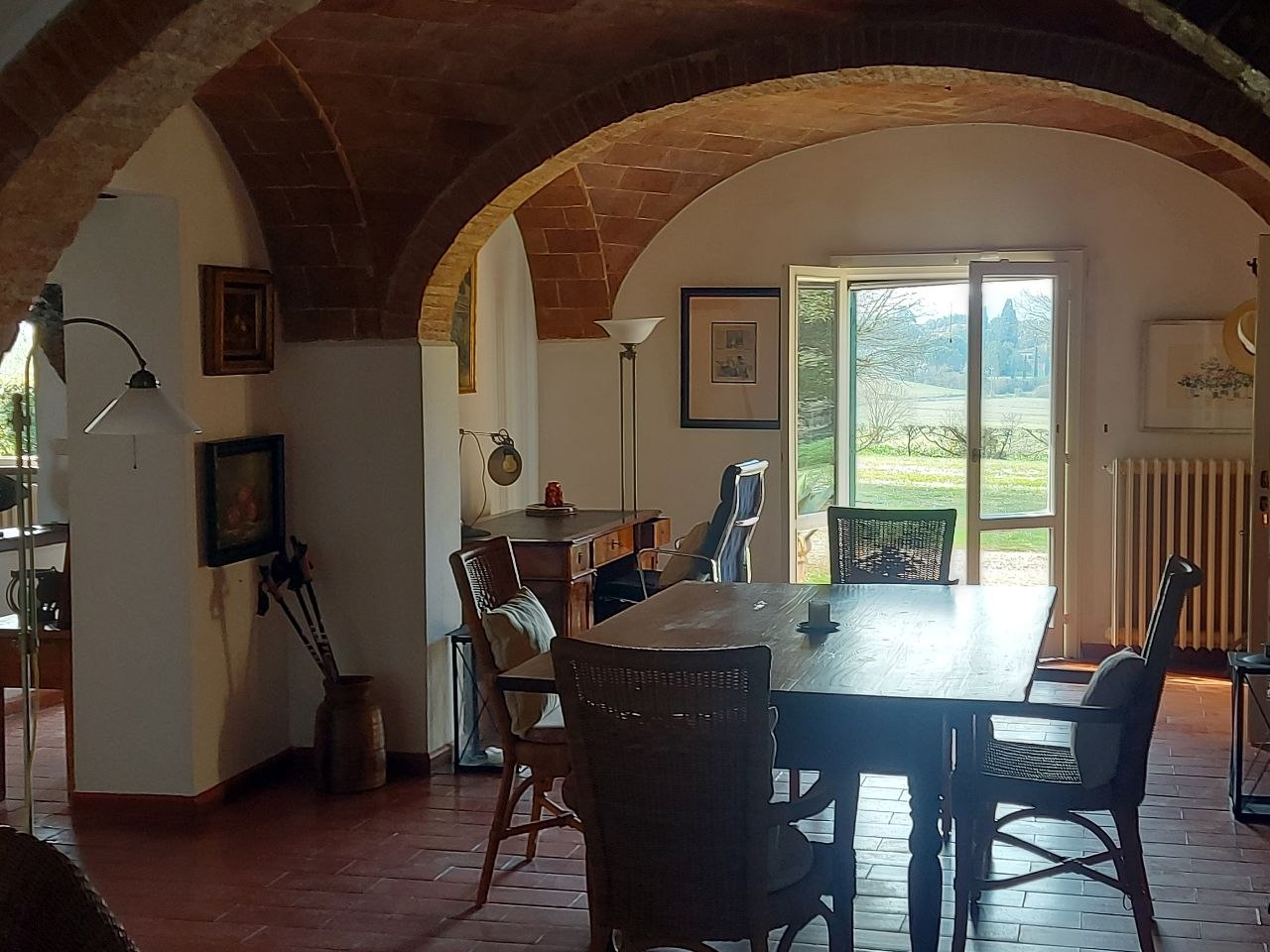 Villa Con Vista Panoramica su Lucignano – Rif. V182